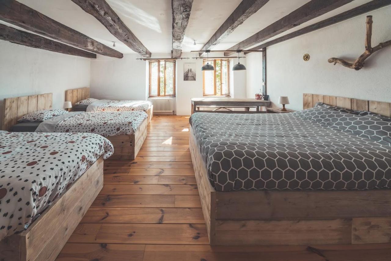 Le Noyer Bed & Breakfast Rougnat Bagian luar foto